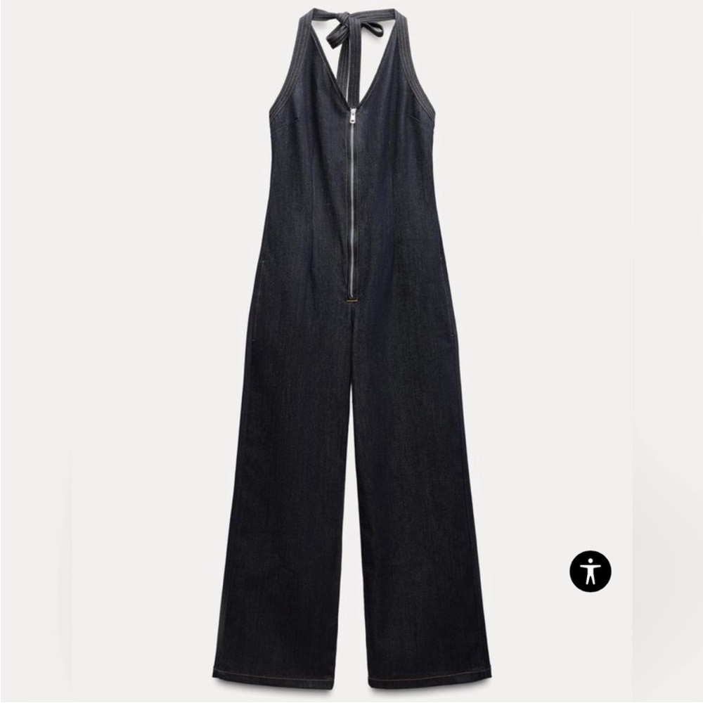 Zara Denim Women's Jumpsuit